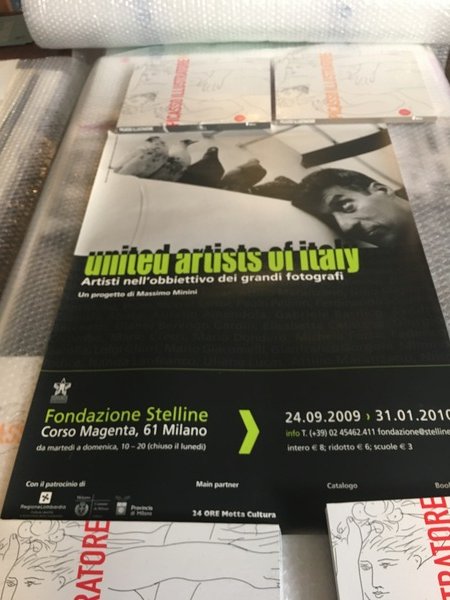 Manifesto / Poster 70 X 50 cm. dell'esposizione United Artists …