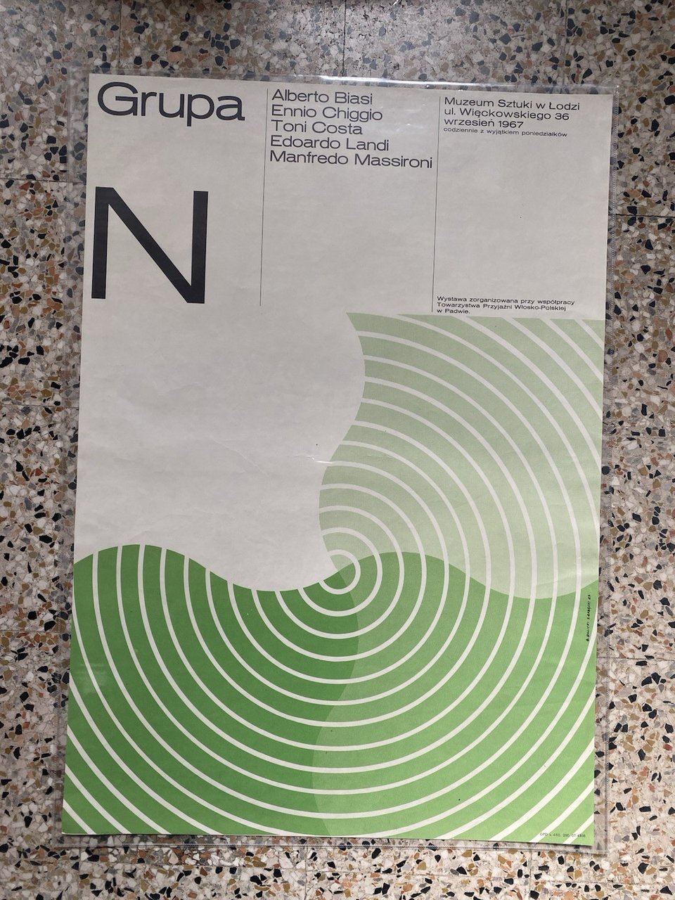 Gruppo N Manifesto / Poster 84 x 58 cm. Grupa … | Immagine principale