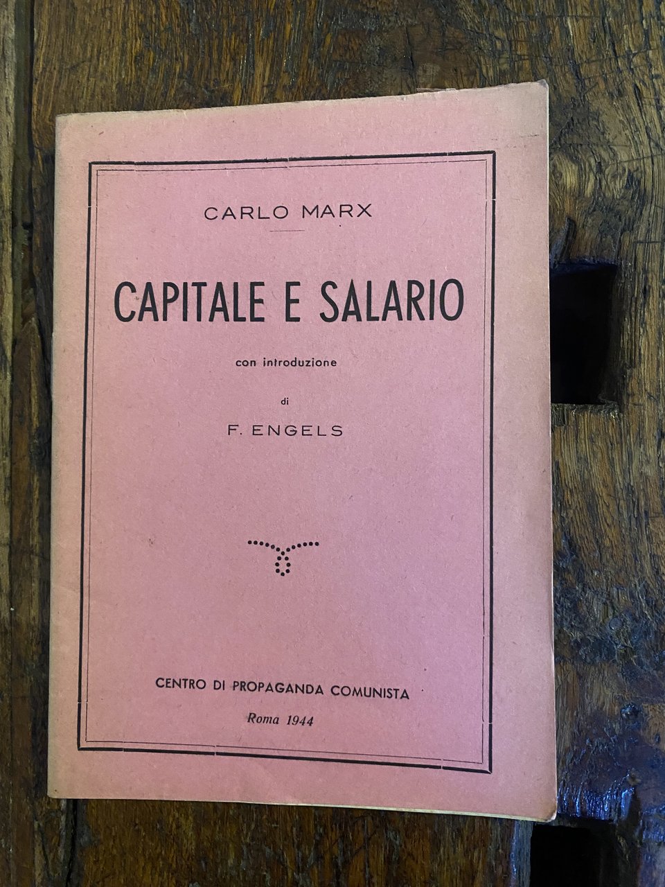 Capitale e salario