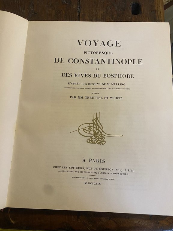 Melling M. Voyage pittoresque de Constantinople et des rives du …