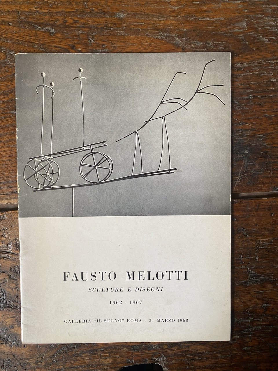 Melotti Fausto Sculture e disegni 1962 - 1967 Roma Galleria …