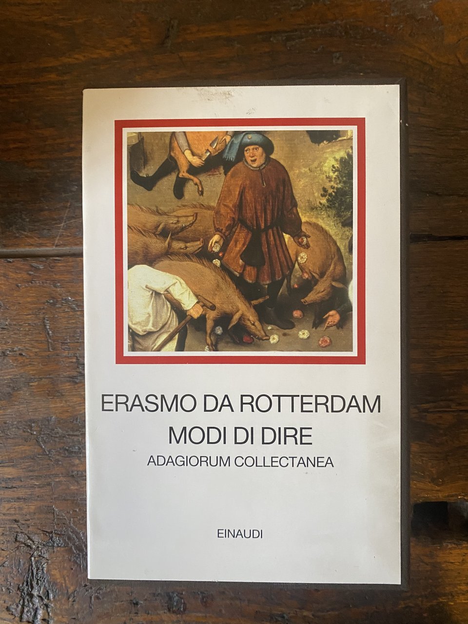 Modi di dire Adagiorum Colleccctanea