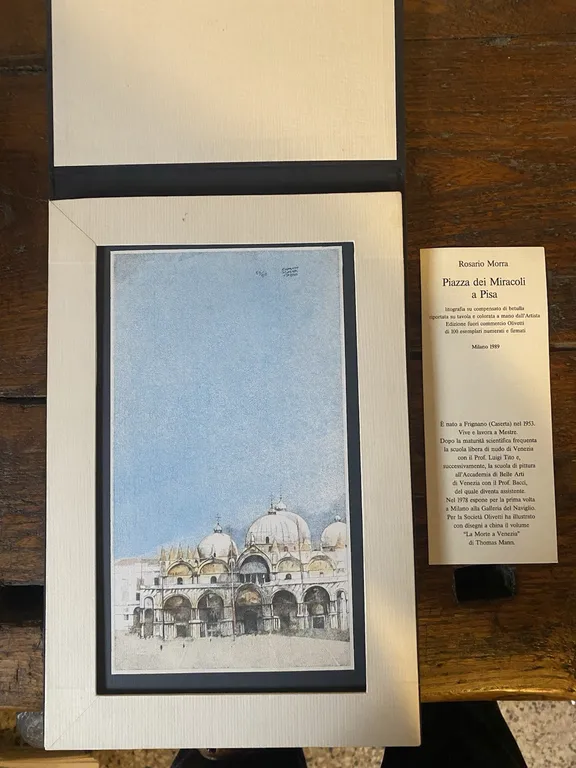 Morra Rosario Piazza San Marco Milano Olivetti 1988 | Immagine Gallery 2