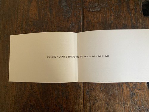 Munari Bruno Invito ripiegato 11 x 60 cm. per un … | Immagine Gallery 2