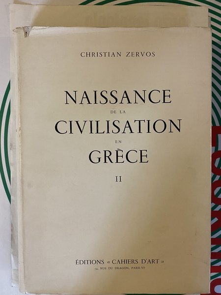 Naissance de la civilisation en Grèce