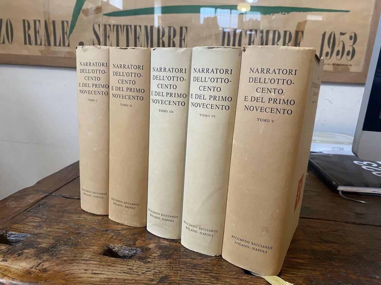Narratori dell'Ottocento e del primo Novecento Milano - Napoli Ricciardi … | Immagine principale