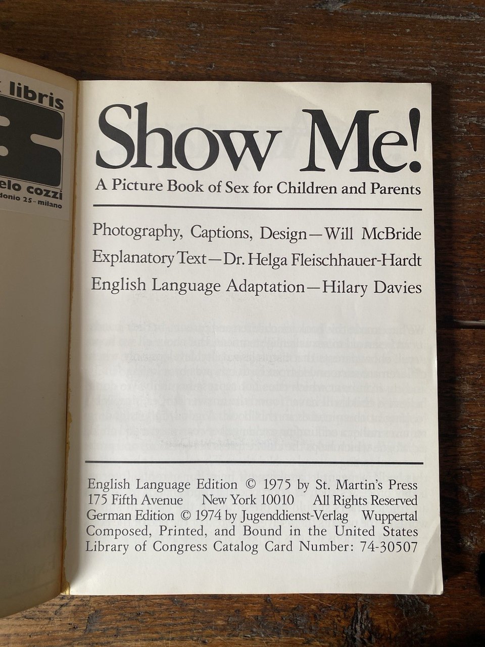 McBride Will Fleischhauer-Hardt Helga Show Me! New York Martin's Press …