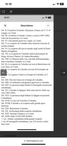 Nuova raccolta colombiana V centenario della Scoperta di Cristoforo Colombo
