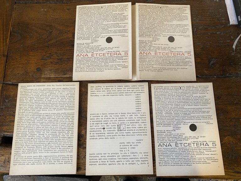 Oberto Anna Carrega Ugo Ana Etcetera 5 Genova Edizioni AE … | Immagine Gallery 2