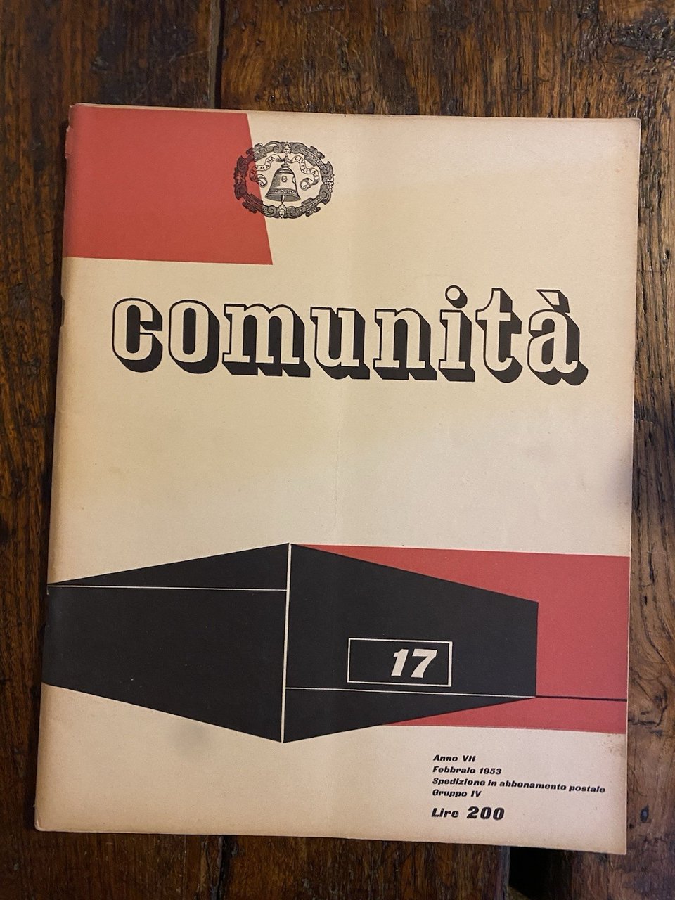 Olivetti Adriano Comunità Rivista bimestrale del movimento Anno VII n. …