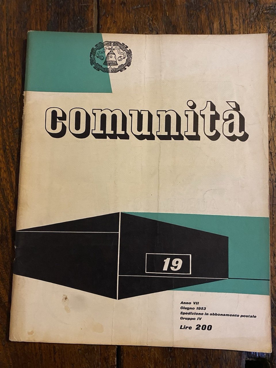 Olivetti Adriano Comunità Rivista bimestrale del movimento Anno VII n. …