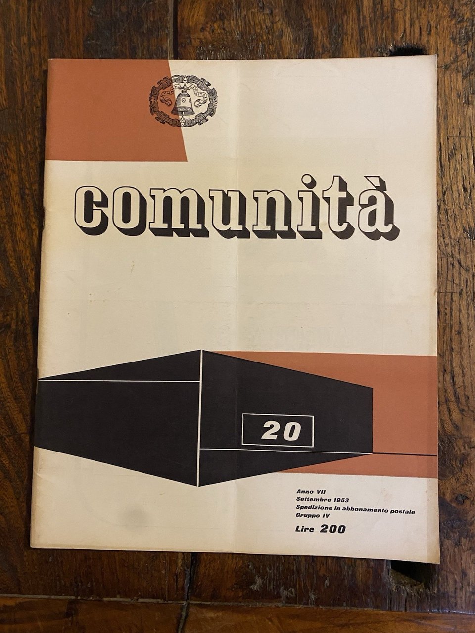 Olivetti Adriano Comunità Rivista bimestrale del movimento Anno VII n. …