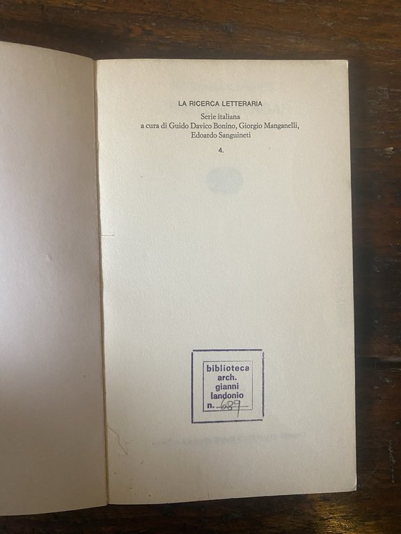 Ombres Rossana L'ipotesi di Agar Torino Einaudi 1968 | Immagine Gallery 2