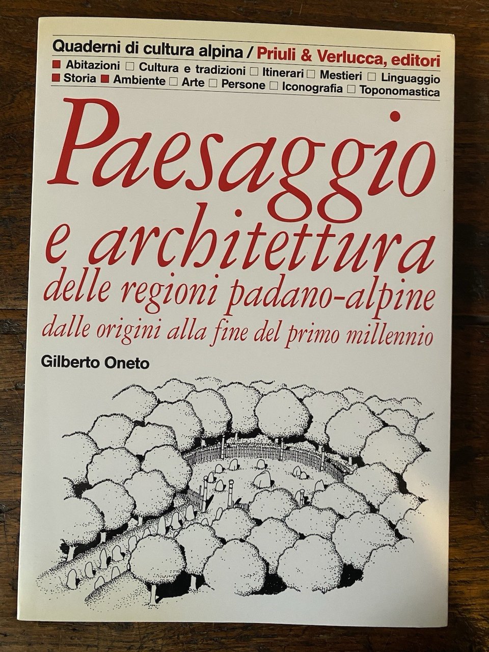 Oneto Gilberto Paesaggio e architettura delle regioni padano-alpine