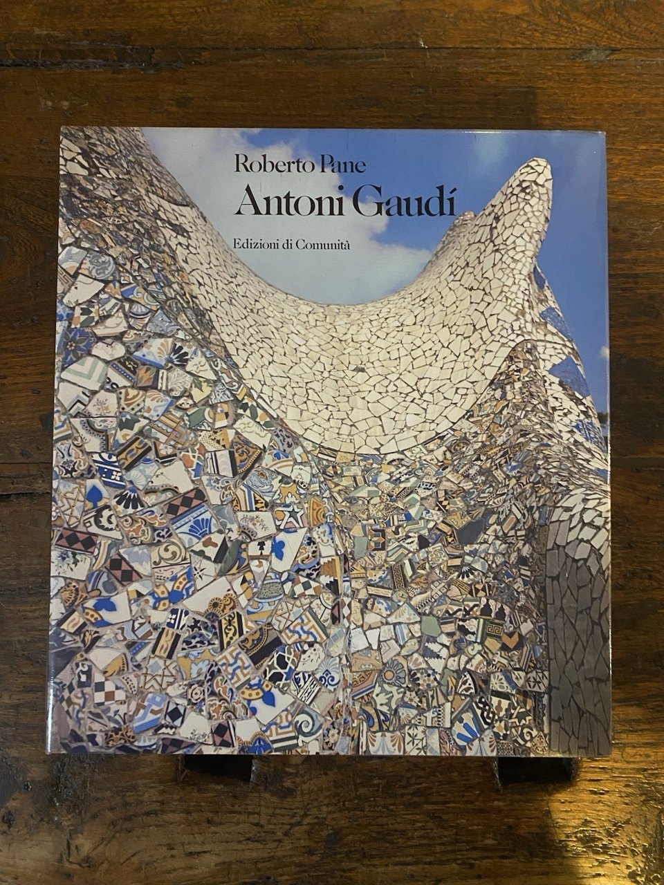Pane Roberto Antoni Gaudì Milano Edizioni di Comunità 1982