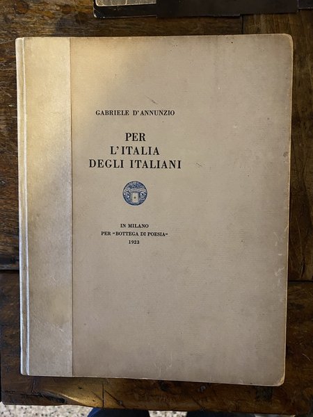 Per l'Italia degli italiani