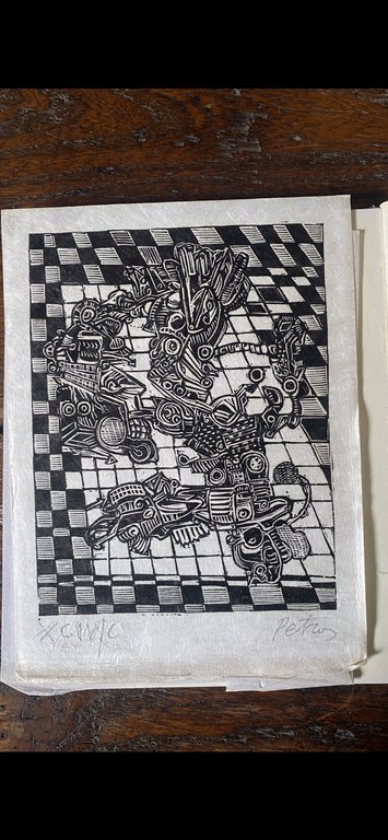 Petros La pittura dell'infinito Milano All'insegna del Pesce d'Oro 1976
