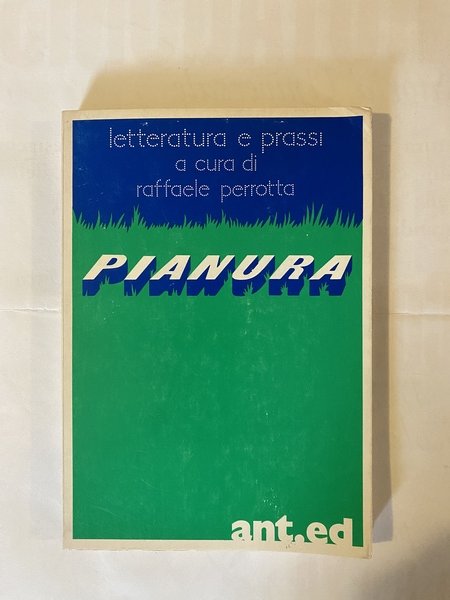 Pianura II Letteratura e prassi