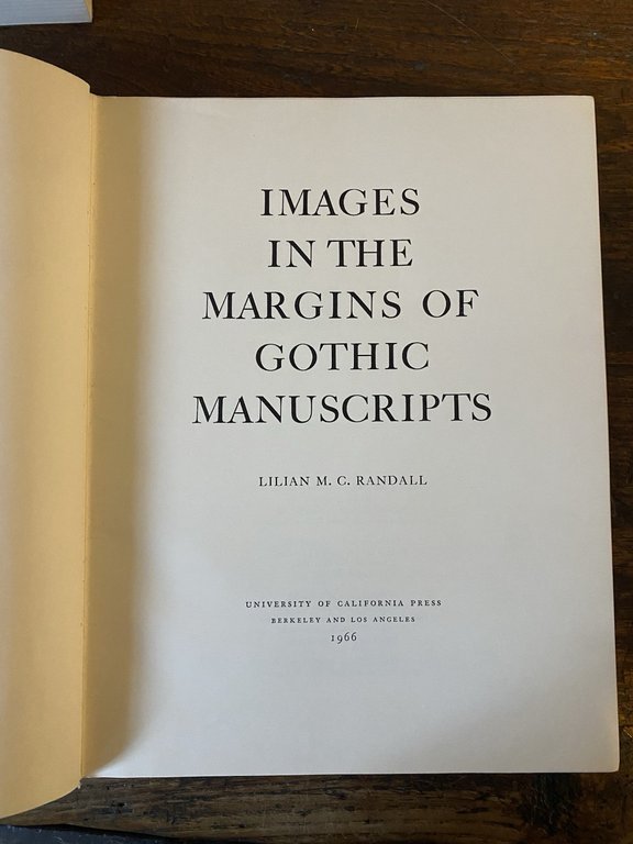 Randall Lilian M. C. Images in the Margins of Gothic … | Immagine Gallery 2