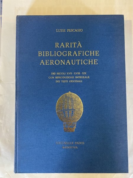 Rarità bibliografiche aeronautiche