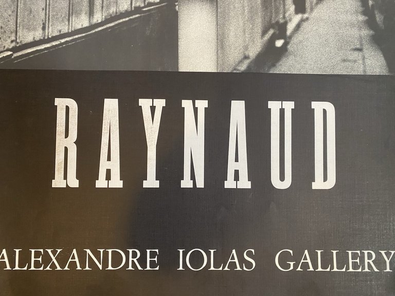 Raynaud Jean-Pierre Manifesto / Poster 97x60 cm Sens Interdit Galerie …