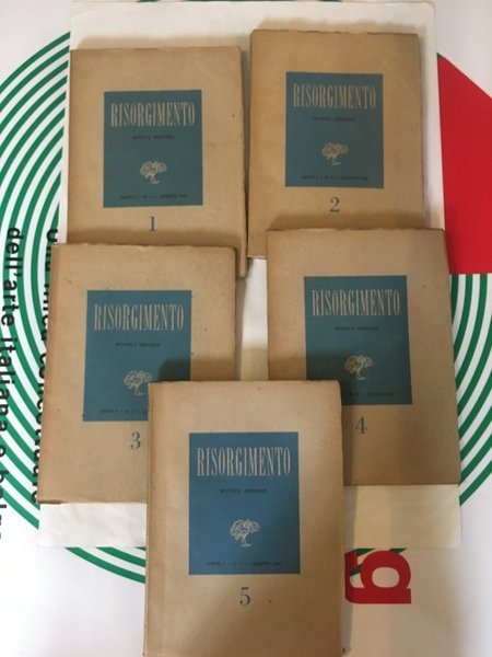 Risorgimento Rivista mensile Anno 1 N. 1 aprile 1945 / …