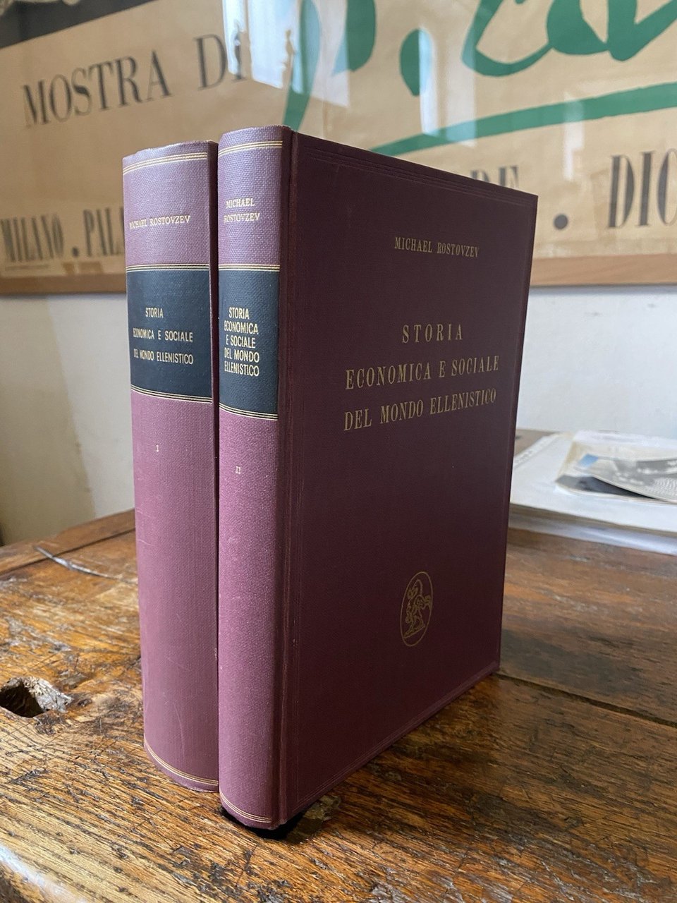 Rostovzev Michael Storia economica e sociale del mondo ellenistico 1966/1976 | Immagine principale