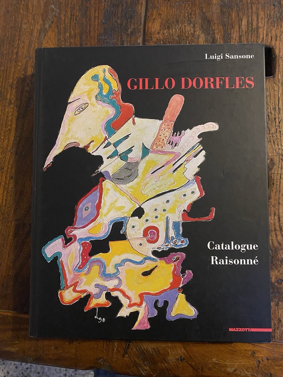 Sansone Luigi Gillo Dorfles Catalogue Raisonné Milano Mazzotta 2010