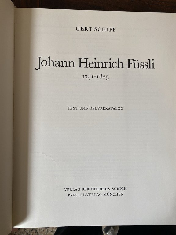 Schiff Gert Johann Heinrich Fussli 1741-1825 Zurich Berichthas 1973 | Immagine Gallery 3