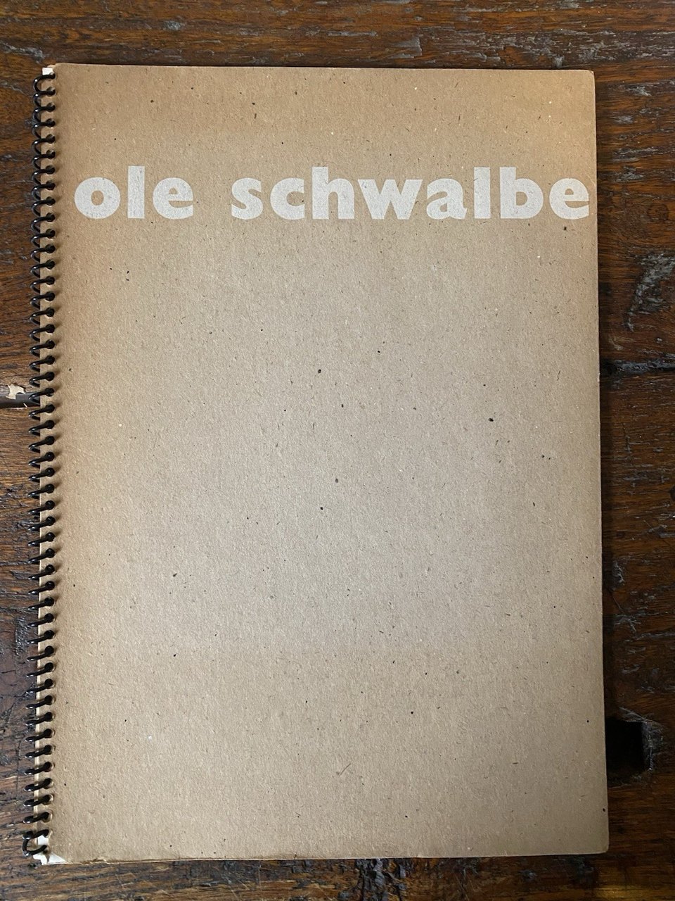 Schwalbe Ole jensen Soren Georg Galerie Birch Copenhagen 1957