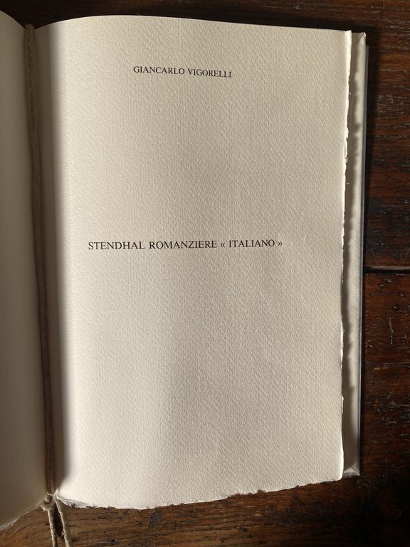 Sciascia Leonardo Vigorelli Giancarlo Stendhal Biblioteca Comunale Milano 1983