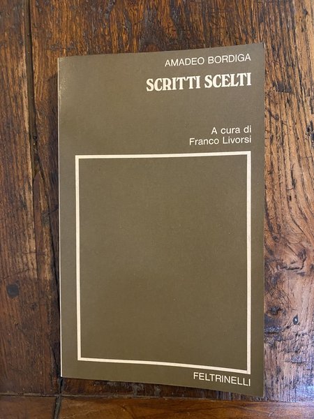 Scritti scelti