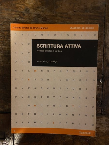 Scrittura attiva Processi artistici di scrittura