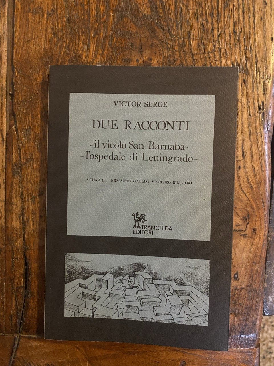 Serge Victor Due racconti Milano Tranchida 1984