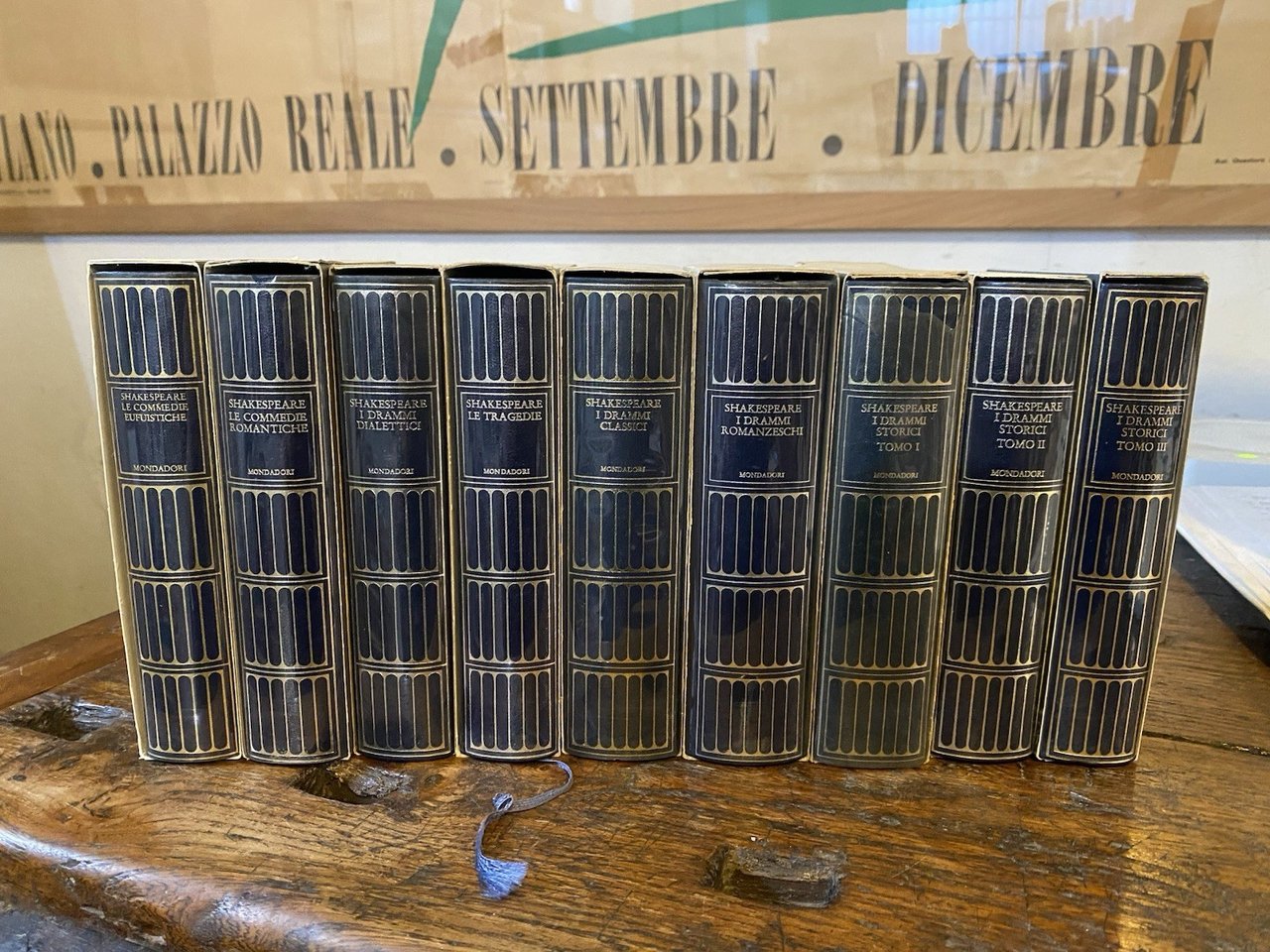 Shakespeare William Teatro completo Milano Mondadori 1979/1991