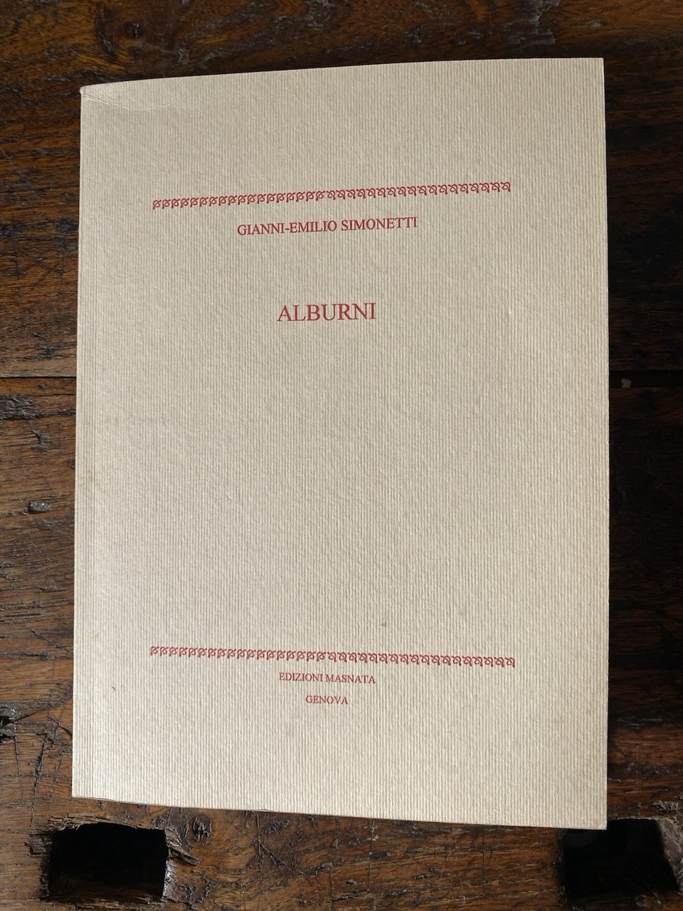 Simonetti Gianni-Emilio Alburni Genova Galleria Masnata 1994 | Immagine principale