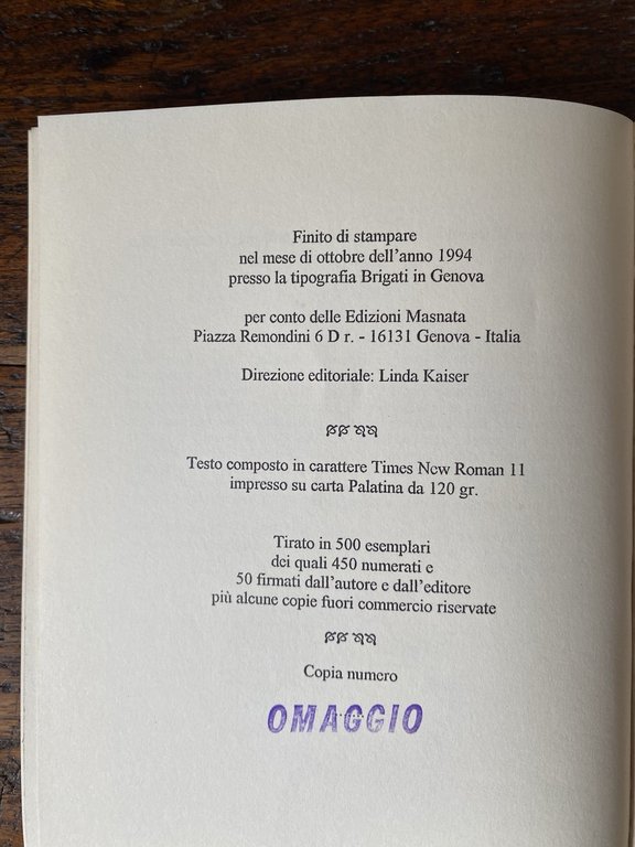 Simonetti Gianni-Emilio Alburni Genova Galleria Masnata 1994 | Immagine Gallery 2