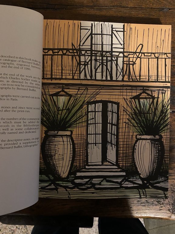 Sorlier Charles Bernard Buffet Lithographe II 1979-1986 Sauret 1987