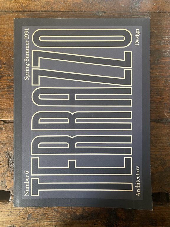 Sottsass Ettore, Radice Barbara Terrazzo Number 6 Spring/Summer 1991