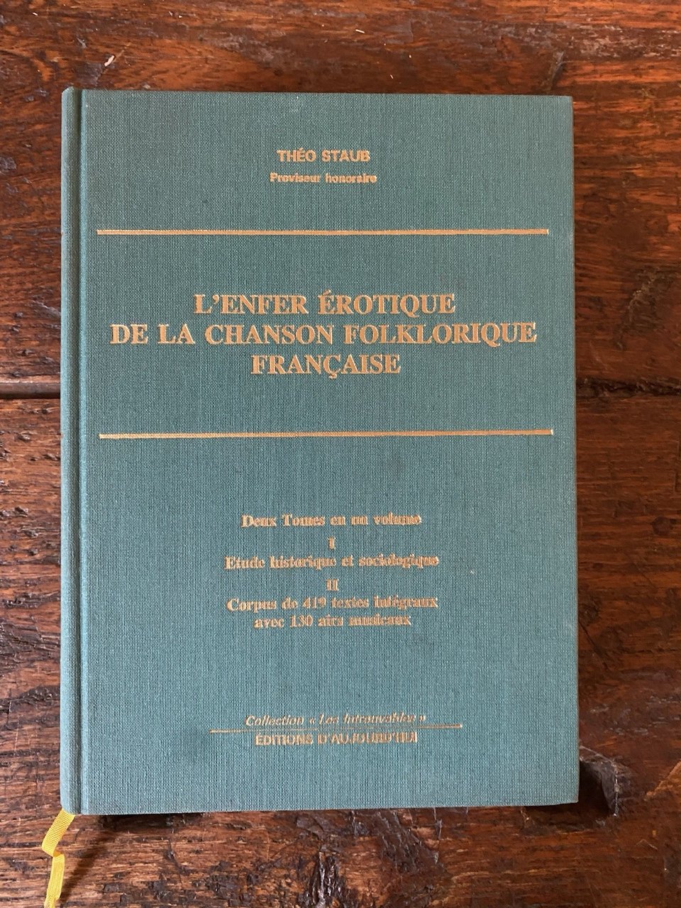 Staub Théo L'enfer érotique de la chanson folkloorique francaise Var … | Immagine principale