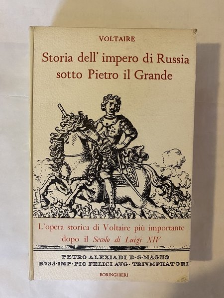 Storia dell'impero di Russia sotto Pietro il Grande