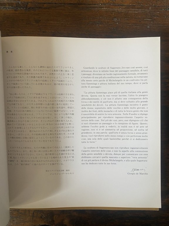 Sugawara Jiro-San Landscape Milano Srte Centro 1986