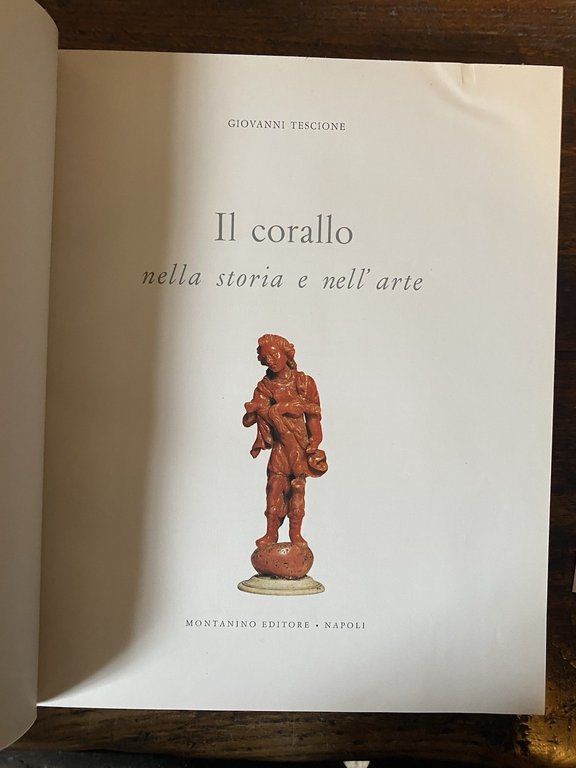 Tescione Giovanni Il corallo nella storia e nell'arte Banco di …