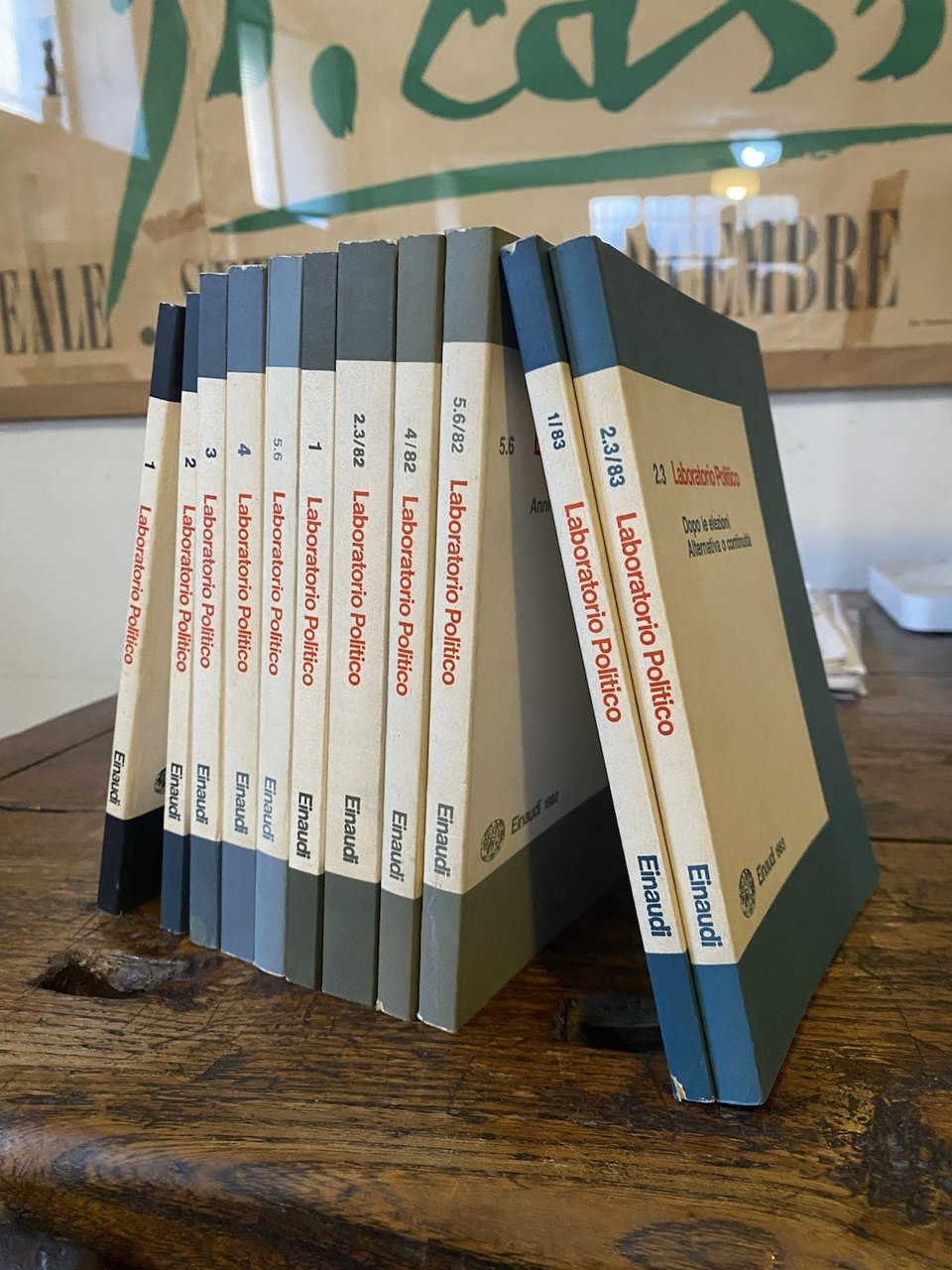 Tronti Mario diretta da, Laboratorio politico Rivista bimestrale Torino Einaudi