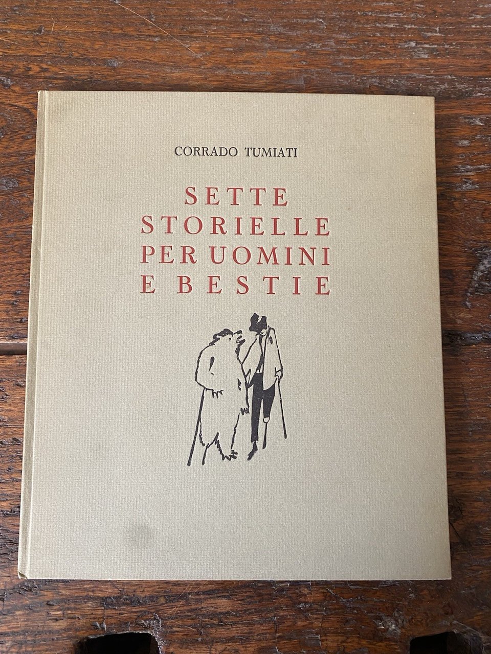 Tumiati Corrado Sette storielle per uomini e bestie Urbino Istituto … | Immagine principale