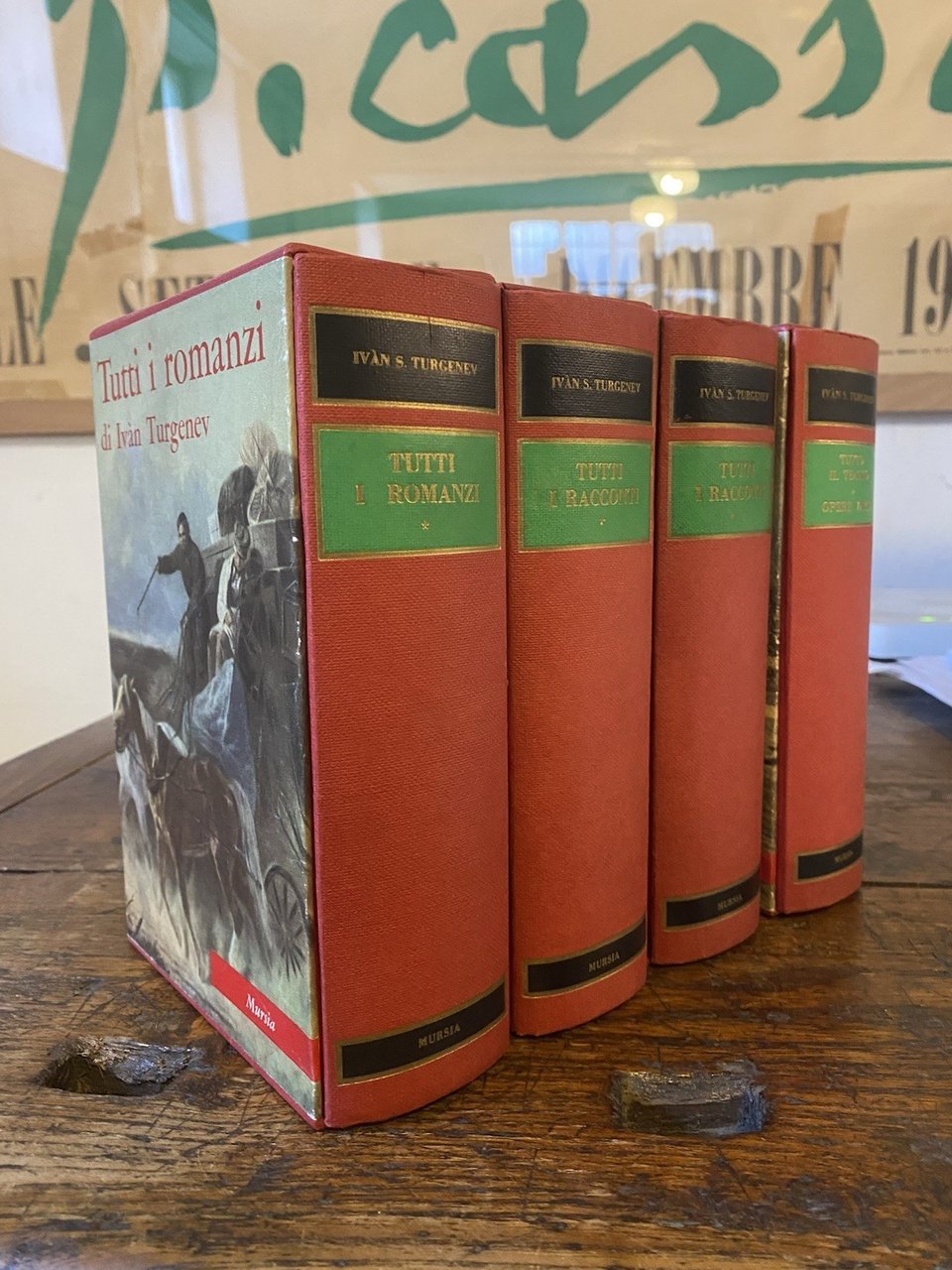 Turgenev Ivan S. Tutte le opere Milano Mursia 1966