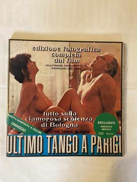 Ultimo tango a Parigi edizione fotografica completa dal film