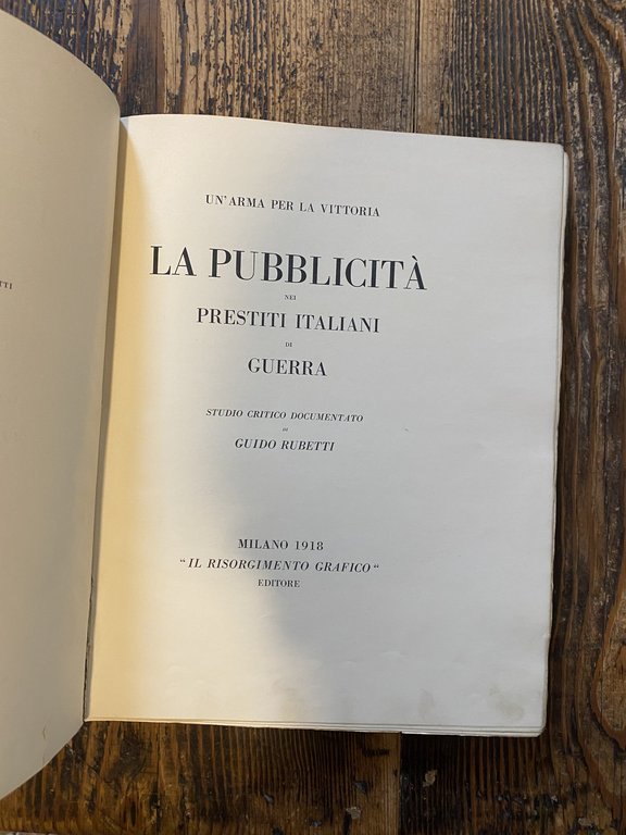 Un'arma per la vittoria La pubblicità nei prestiti italiani di …