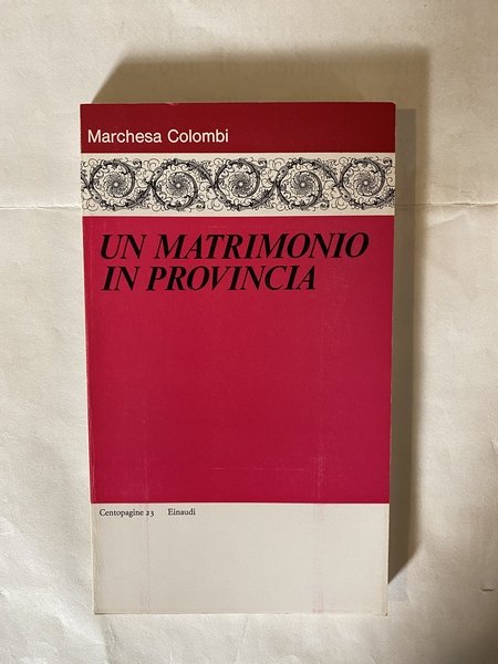 Un matrimonio in provincia