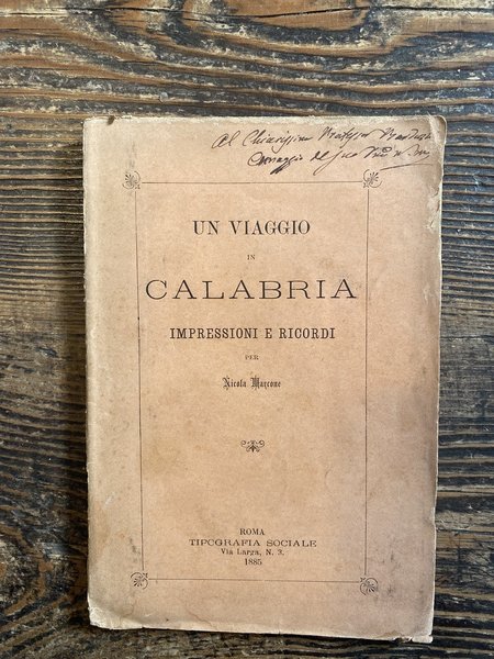 Un viaggio in Calabria Impressioni e ricordi